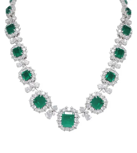 Elizabeth Taylor Emerald Necklace